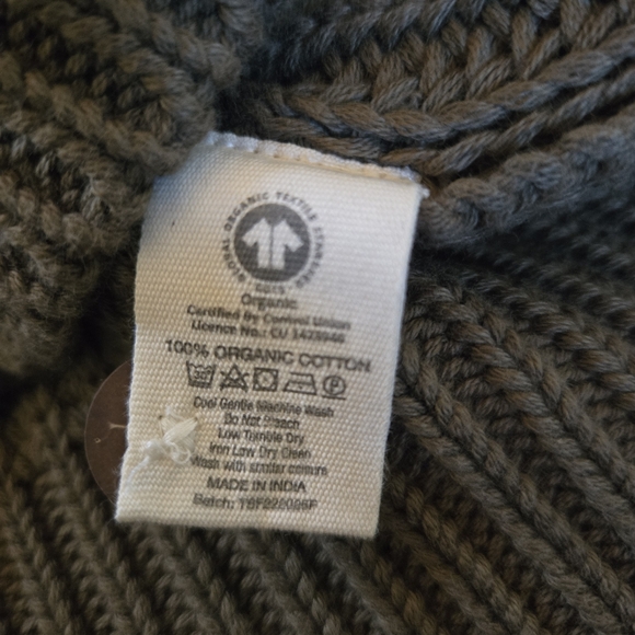 NWT The Simple Folk Olive The Chunky Knit Cardigan Small - Picture 5 of 6